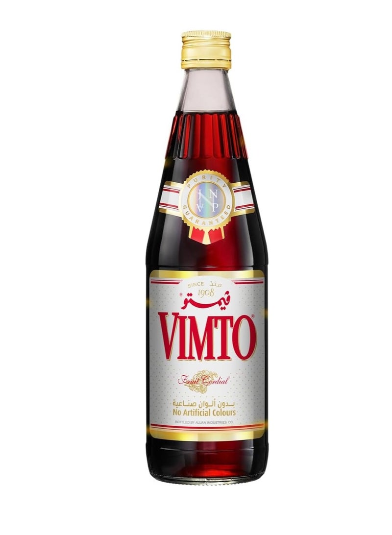 Vimto Fruit Cordial Drink, 710ml - Image 1